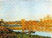 Alfred Sisley, Banks of the Seine near Bougival